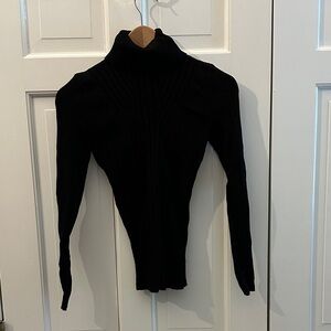 WHBM Black turtleneck sweater NWOT never worn